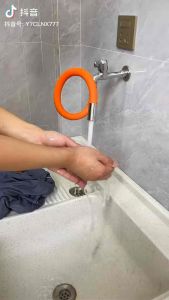 Ready Stock🔥Faucet Extension Universal 360 水龙头延伸器 Degree Rotating Silicone Flexible Hose Water Tap Shaped Pipe Splash Proof Tube Getah Paip Air Sambungan Paip Sink