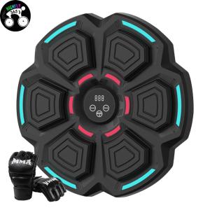 Boxing Music Workout Wall Mount Machine Bluetooth-Compatible Focus Agility Training Punchline Target for Home Indoor Gym