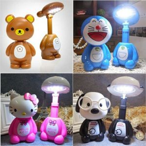 Đèn Học Để Bàn Hình Thú Có Thể Gấp Gọn Dùng Pin Sạc