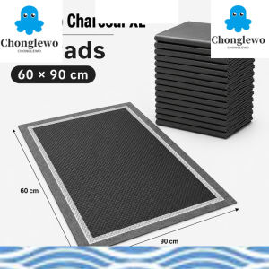 【Chonglewo】Charcoal Pee Pads for Dog Super Absorbent Leak-Proof Training Pads With Leak-Proof Film