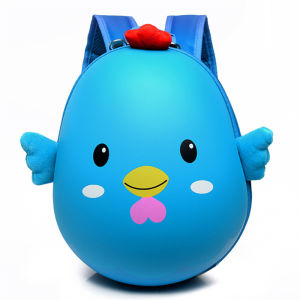 Cute Chicken Eggshell Bag for Children Kindergarten Boys and Girls Cartoon Bag School Back Pack for Boys