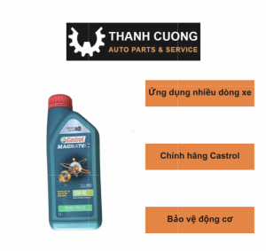 DẦU NHỜN ĐỘNG CƠ CASTROL MAGNATEC 10w40 (chai 1L)