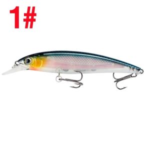 Seawave 13.3g/11.3cm Suspending Minnow Casting Lure Sinking Minnow Crankbait 3D Eyes Hard Bait