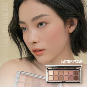 3CE New Take Shadow Palette unique mattes to radiant shimmery shades rich color payoff crease-free blends smoothly