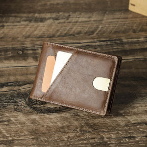 Contacts da thật ngắn ví cho nam RFID đồ kẹp thẻ Mỏng Ví đựng tiền xu Ví kẹp tiền 2023 Nam Ví Nhỏ Ví đựng ảnh
