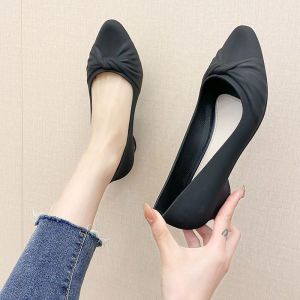 IELGY Fashionable Pumps for Women Summer Versatile Pointed Toe Non-slip Toe