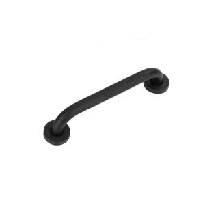 SIDSI 300/400/500MM Toilet Handrail With Anti Slip Texture Stainless Steel Shower Safety Support Handle Towel Rack Black Bathroom