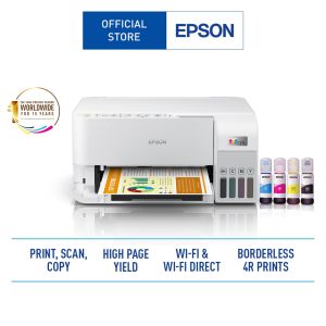 Epson EcoTank L3556 Wireless All-in-One Ink Tank A4 Printer - Print Scan Copy
