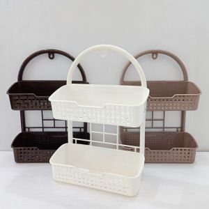 ชั้นวางเก็บ 2 ชั้น ชั้นวางพลาสติก ชั้น ชั้นใส่ 25-36cm กว้าง ส่งจากไทย