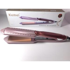 Alat Catokan Rambut KEMEI KM - 471 Profesional Hair Straightner Plat Lebar Rebondung Lurus Curly Keriting