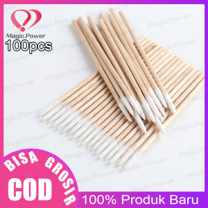 100 pcs kapas penyeka kapas runcing untuk make-up eyeliner penghapus make-up penghapus make-up wajah perawatan wajah penyeka kapas kecantikan penyeka kapas runcing sekali pakai