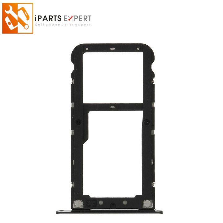 IPARTSEXPERT OEM Dual SIM Micro SD Card Tray Holder Part for
