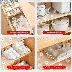WORE EVA Cabinet Mat Reusable Drawer Liners Non-slip Refrigerator Mat Fridge Waterproof Moisture-proof Drawer Mat