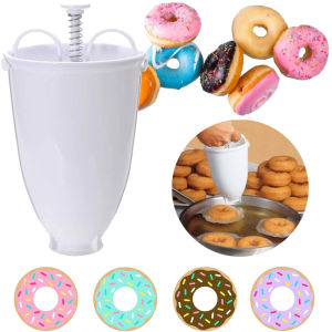 Plastic Donut Maker Manual Squeeze Donut Making Artifact Model Donu Making Artifact Model DIY Baking Tools