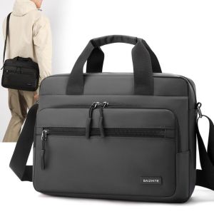 CRNGW Oxford Cloth Men Business Briefcases Brief Case Large-capacity Crossbody Sling Bag Portable Square Laptops Handbag