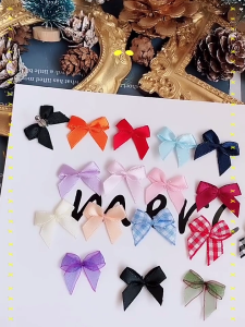 Titanium Steel Earrings Bowknot Ear Studs Helix Piercing Cartilage Earring Korean Body Piercing Ear Nail Colorful Bow