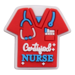 1Pcs PVC Medical Pills Nurse Band-Aids Garden Sandals Shoe Charms Boys Girls Women Men Shoe Buckle Accessories Fit Croc Jibz Party Gift