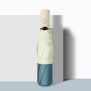 Fully Automatic Folding Vinyl Umbrella For Both Sunny And Rainy Sun Protection Umbrella