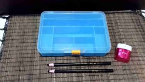 Kotak Peralatan Menggambar Serbaguna & Peralatan Menggambar Pensil Kaca Dan Rautan