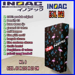 kasur busa ukuran singel 200 x 90 x 20 cm garansi 10 tahun cukup untuk 1 orang