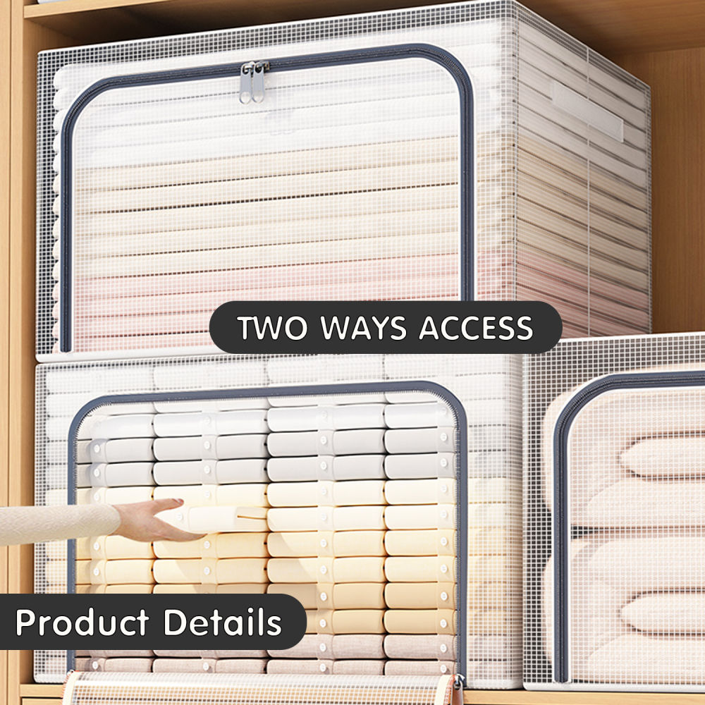 DR.STORAGE Foldable Storage Box, 24L/66L/100L Large Capacity Organizer Container
_voghion.com