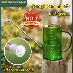 H Large capacity stainless steel long mouth watering can