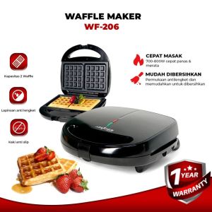 Advance WF206 Waffle Maker Listrik / Pembuat Waffle Listrik Low Watt - FREE ONGKIR Jabodetabek
