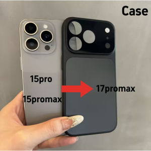 Special Made Hard Phone Case For iPhone 15pro turned to 17Pro Transparent Case for 15 pro max  Modified to 17 pro max  15promax to 17promax 13 14 15 16 Protect Back Cover