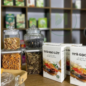 ✅ Trà giảm cân Gạo Lứt Kỳ Tử [Chính Hãng Cao Cấp] ✅ Trà giảm béo gạo lứt Mix 8 Vị Thảo Mộc giữ dáng đẹp da hộp 20 gói