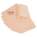 12pcs Tattoo Practice Skin 20*15cm Double Sides Fake Tattoo Skin Professional Tattoo Accessories ,Tattoo Skin Practice For Beginners And Experienced Tattoo Artists Tattoo Set Tattoo Tool (0.12CM Thick). 