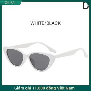 QK FA ✨ Tam giác CAT-Eye Sunglasses đối với phụ nữ màu hồng CAT-Eye Sunglasses HOT GIRL bãi biển Kính du lịch ngoài trời cắm trại