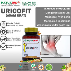 Uricofit obat asam urat rematik nyeri sendi dan otot kaku