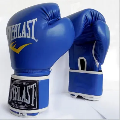 Ready Stock 6oz 8oz 10oz 12oz 14oz EVERLAST Boxing Gloves Professional Boxing Muay Thai Training Gloves Sanda Boxing Gloves