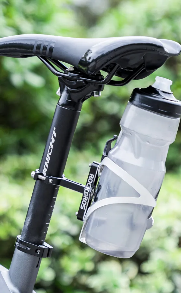 【Local Delivery】ROCKBROS Bike Bottle Holder Converter Bottle Cage Bicycle  Bottle Holder Adapter Adjustable Water Bottle Cage HandleBar Mount