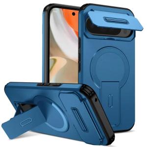 Bracket Armor For Magsafe Magne Case For Google Pixel 8 9 10 Pro XL 8A 9A 10A 5G Wireless Charging Phone Cases