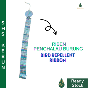 Reflective bird repellent ribbon film and strip Reflektif penghalau burung pokok penghalau burung luar 驅鳥神器 SHS Kebun