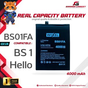 WIXEL Baterai XiaoMi BS01FA Black Shark 1 BlackShark Helo Double Power Real Capacity 100% Original Ori Dual HP Handphone Batre Batrai Battery