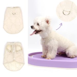 LITTLEX Winter Dog Warm Clothes Windproof Fleece Dog Hiking Jacket Fashion With R-ing Pet Clothes for Small Medium Dog