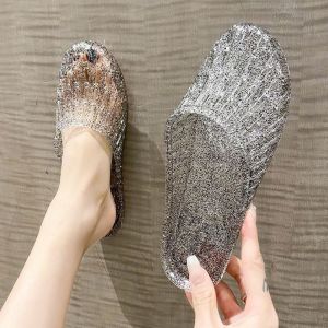 [Free Shipping] New Summer Collection: WomenS Round-Toe Sandals Low-Heeled Slip-On Style Fashionable And Casual Suitable For Work Driving And Everyday Wear