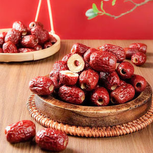 พุทราอบแห้ง เม็ดเล็ก 1 กิโลกรัม พุทราจีน พุทราจีนอบแห้ง红枣วันที่สีแดง