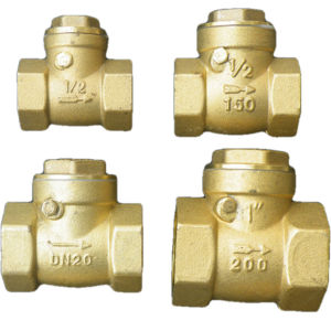 Check Valve Full Tembaga Klep Tabok 1/2 3/4 1 Inch Swing Check Valve