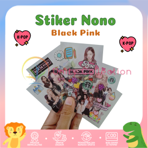 STICKER NONO BLACKPINK ANTI AIR ECER 1 LEMBAR STIKER