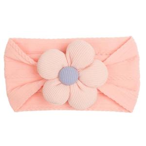 Bé hearwear Băng đô hoa dễ thương cho trẻ sơ sinh trẻ mới biết đi Turban mềm Băng đô co giãn hairband Phụ kiện tóc