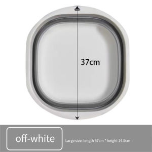 Plastic Folding Basins Portable Laundry Basin Safe Durable Foldable Wash Basin Bathroom Household Supplies Kedi