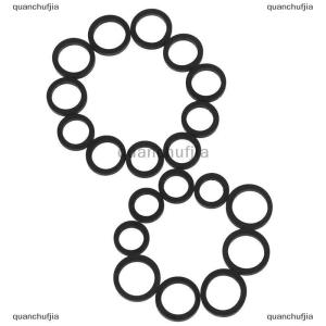 [COD] quanchufjia 20PCS Mixed Idle Tire Wheel Belt Loop Ldler Rubber Ring For Cassette Deck Recorder Tape Stereo Audio Player