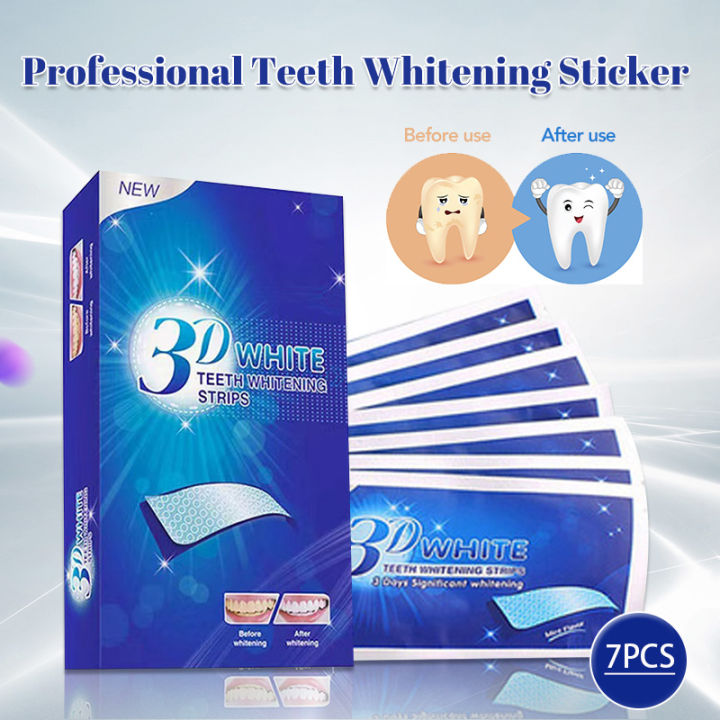 「Ship in 24hrs🤟 ️」9D Teeth Whitening Double Elastic Teeth Strip Teeth ...