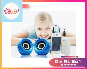 Loa vi tính chuẩn 2.0 multimedia Golf E-1025 cho PC Laptop Điện thoại âm thanh cực đỉnh