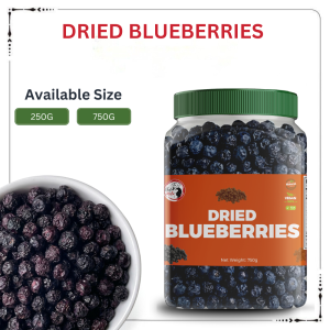 Dried Blueberries | Unsweetened Premium Dried Blueberry