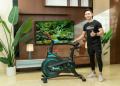 Xe đạp tập thể dục trong nhà Toshiko X11, xe đạp thể thao có đồ hồ hiển thị quãng đường, calo tiêu thụ, giảm mỡ, săn chắc cơ thể, xe đạp tập gym nâng cao sức khỏe, xe đạp tập. 