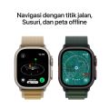 Apple Watch Ultra 2 with Natural Titanium Case (49mm). 